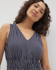 Riviera Surplice Maxi Bra Dress