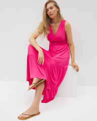 Goddess Tiered Maxi Dress