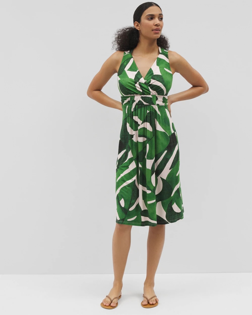 Cross Back Strap Bra Dress