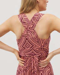 Isla Cross Back Maxi Bra Dress