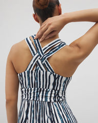 Isla Cross Back Maxi Bra Dress