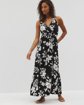 Isla Cross Back Maxi Bra Dress