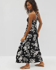 Isla Cross Back Maxi Bra Dress