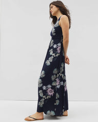 Isla Cross Back Maxi Bra Dress