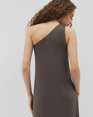 One-Shoulder Maxi Bra Dress