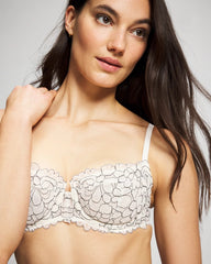 Soma Balconette Unlined Bra with Lace