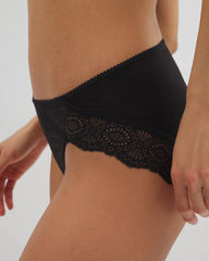 Embraceable High-Leg Panty with Crochet Lace