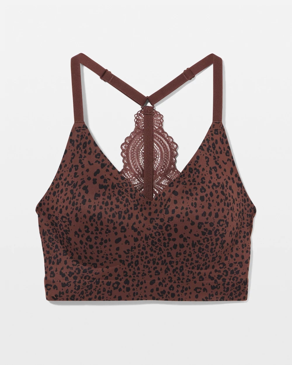 Racerback Bralette with Lace Back