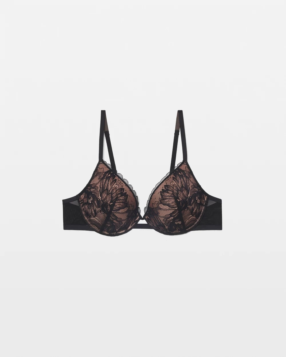 Plunge Bra with Lace