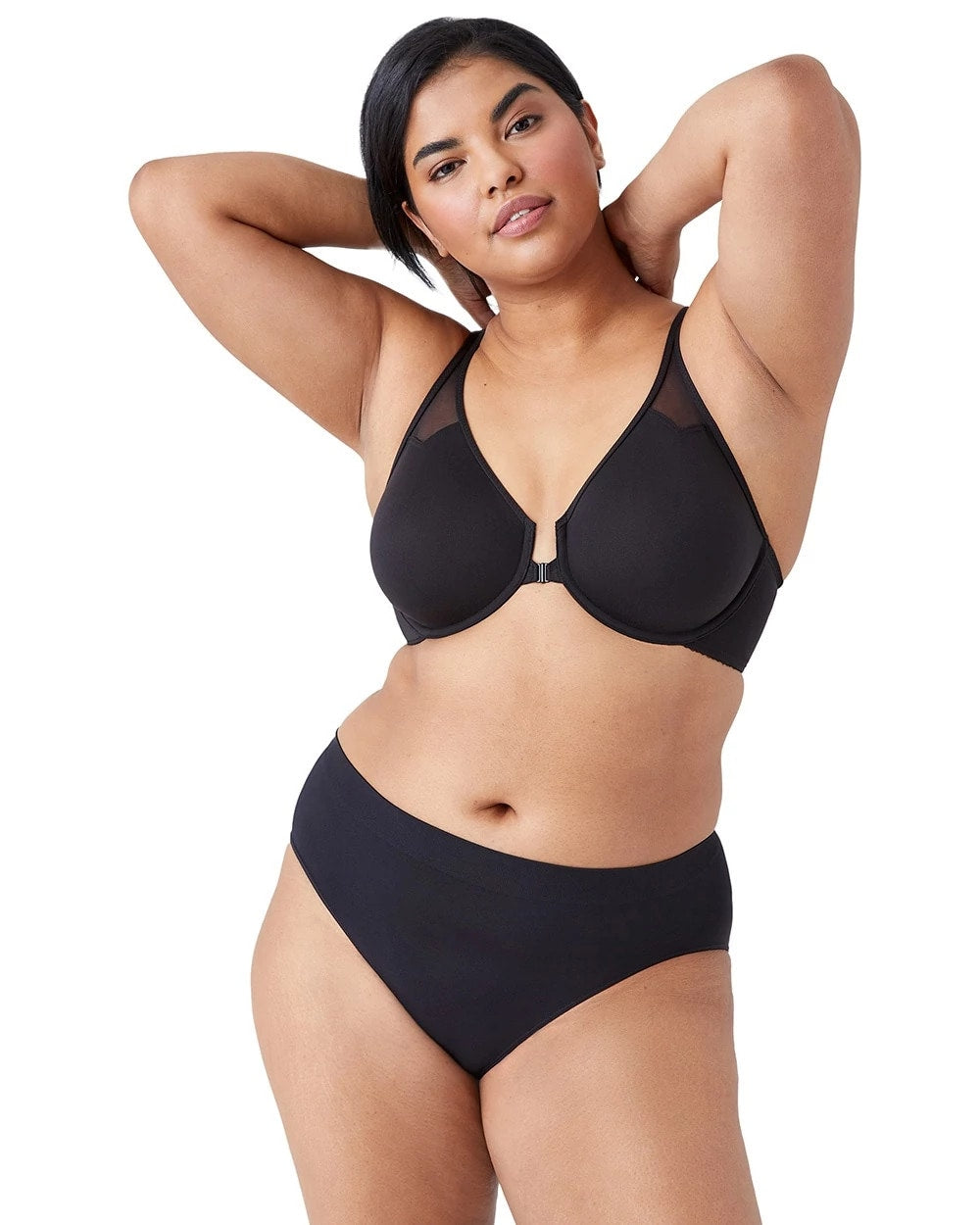 T-Back Front Close Underwire Bra