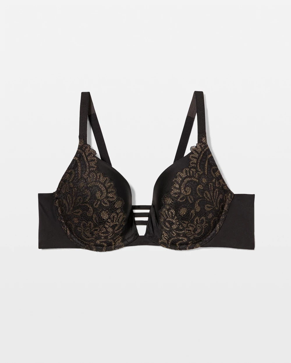 Push-up Plunge Bra with Lace
