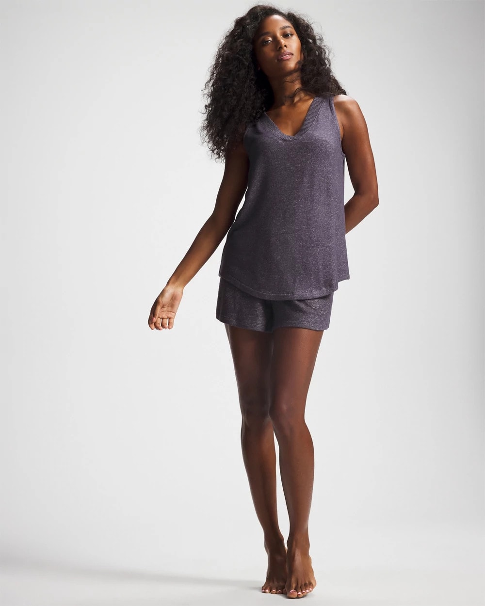 V-Neck Pajama Tank