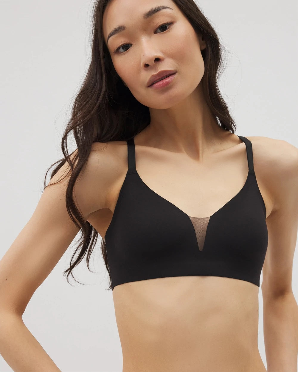 Mesh Adjustable Bralette