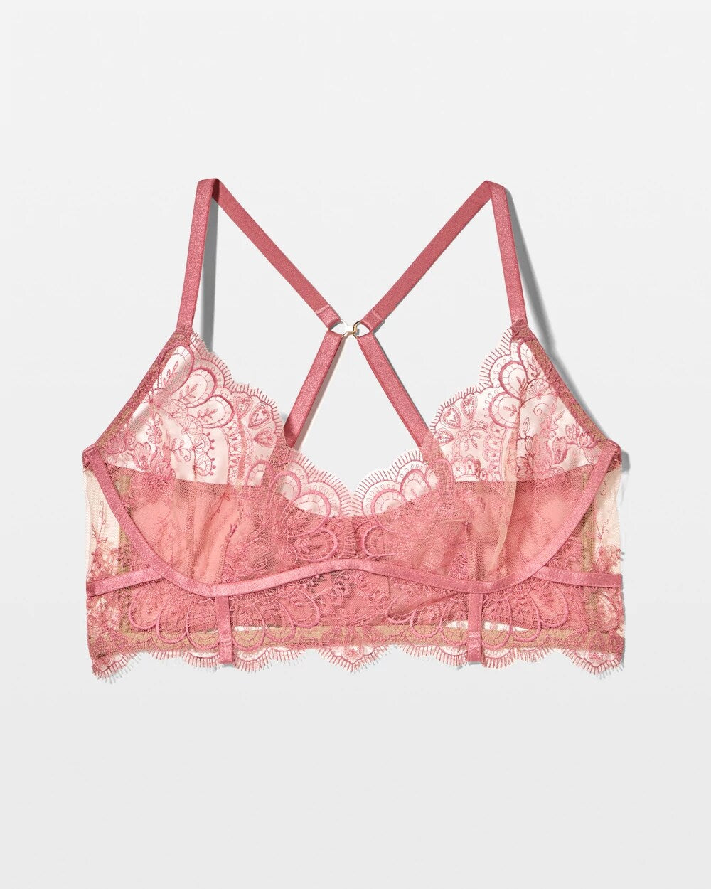 Tattoo Lace Embroidered Bralette