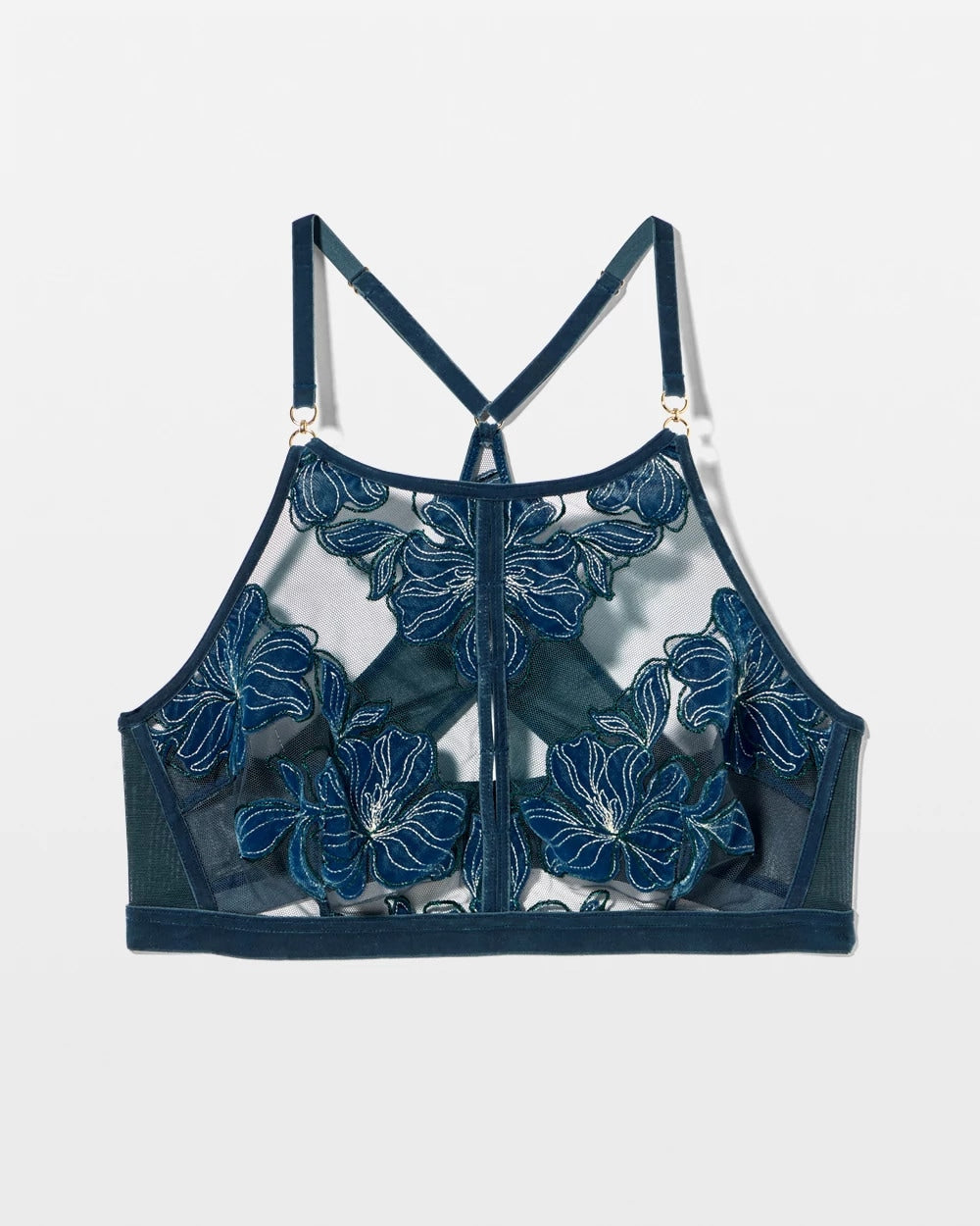 Soma’s Sexiest Velvet Applique High Neck Bra