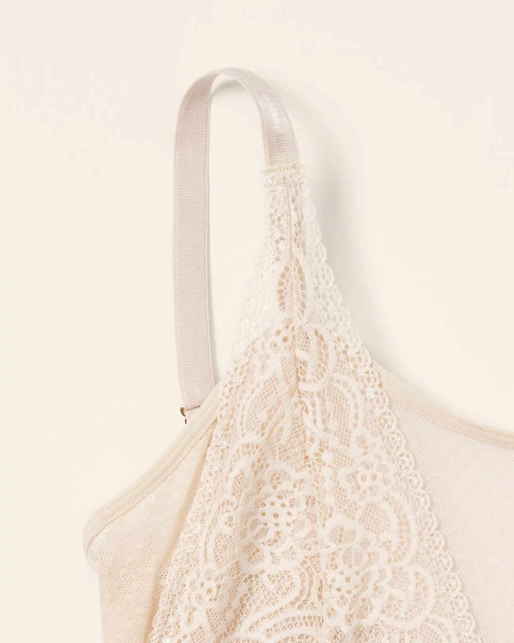 Wireless Pocketed Cupless Lace Bralette