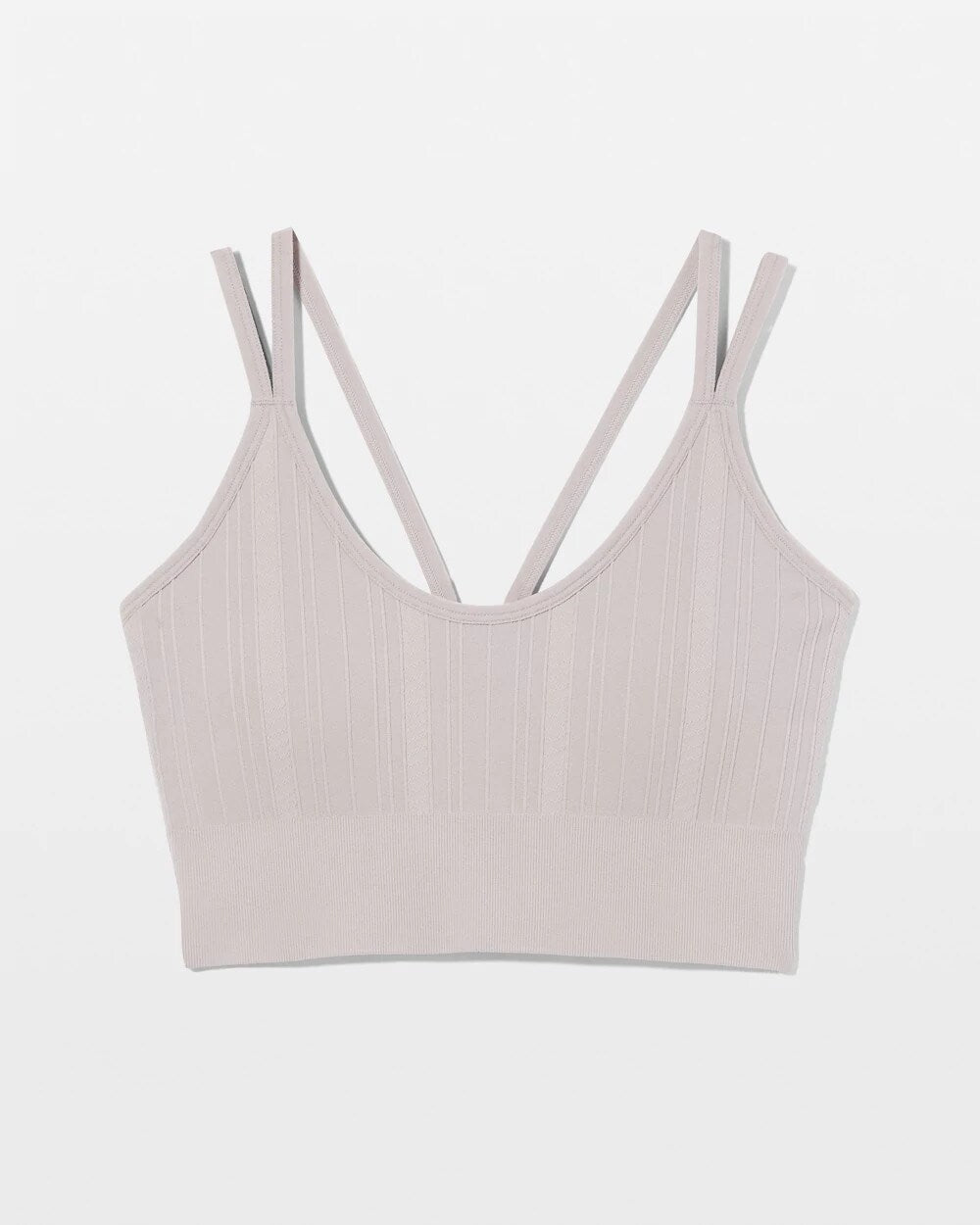 Seamless Bra With Strappy Back