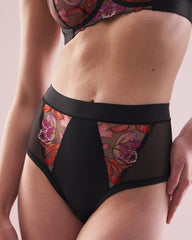 Soma's Sexiest High-Waist Cheeky Brief Panty with Embroidery