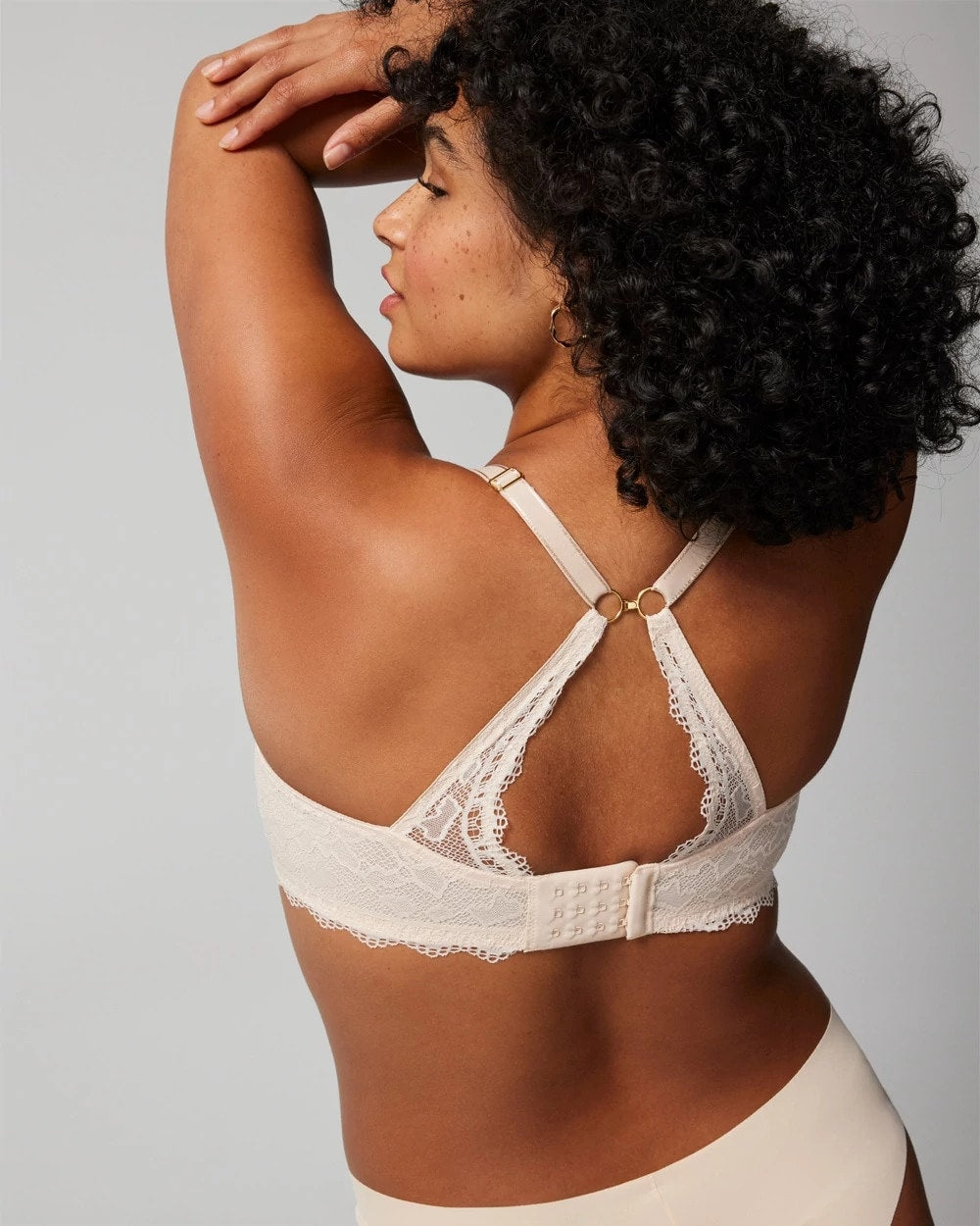 Push-Up Plunge Bra with Lace
