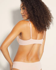 Push-Up Front-Close Bra with Lace