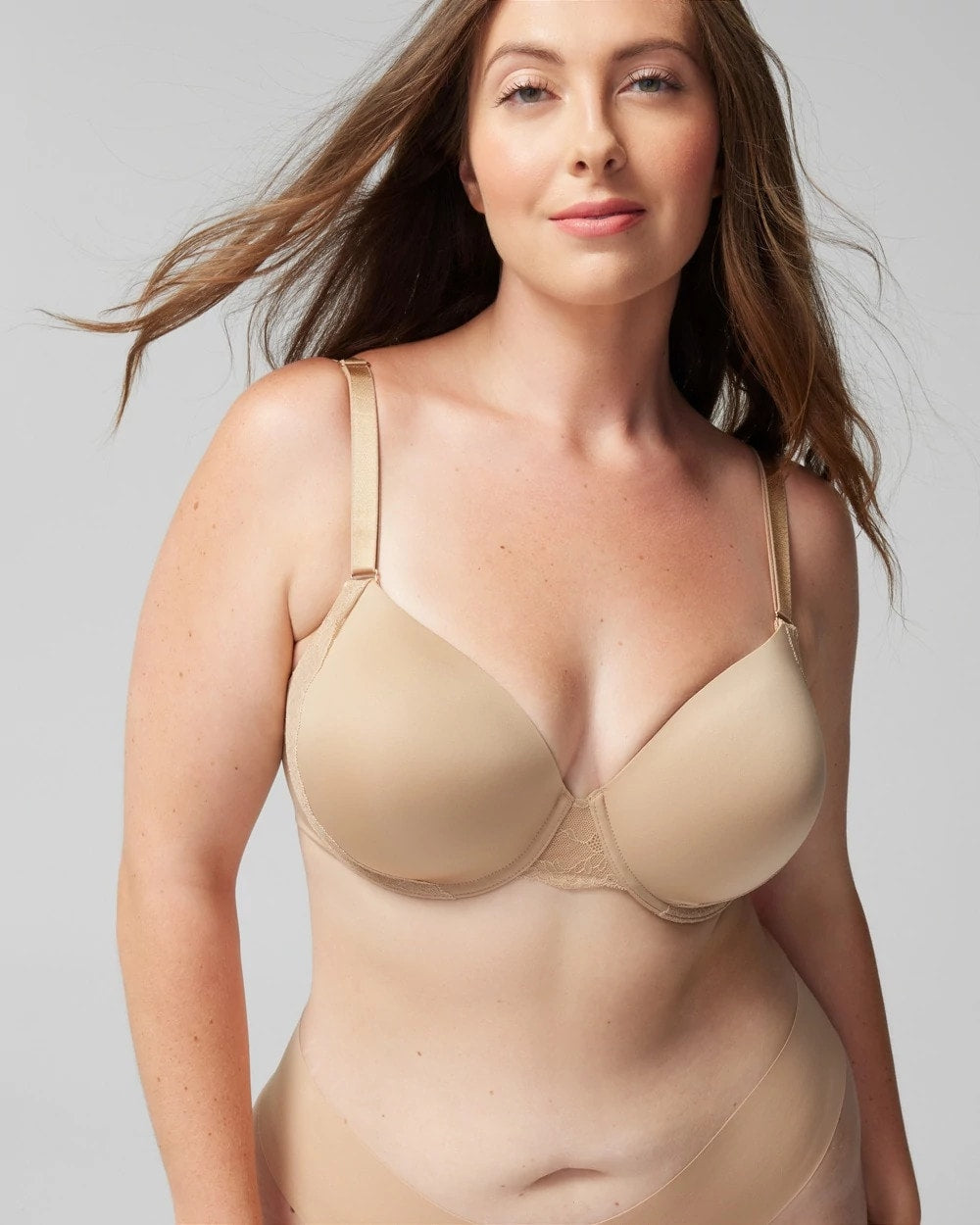 Perfect Coverage Bra with Lace Trim