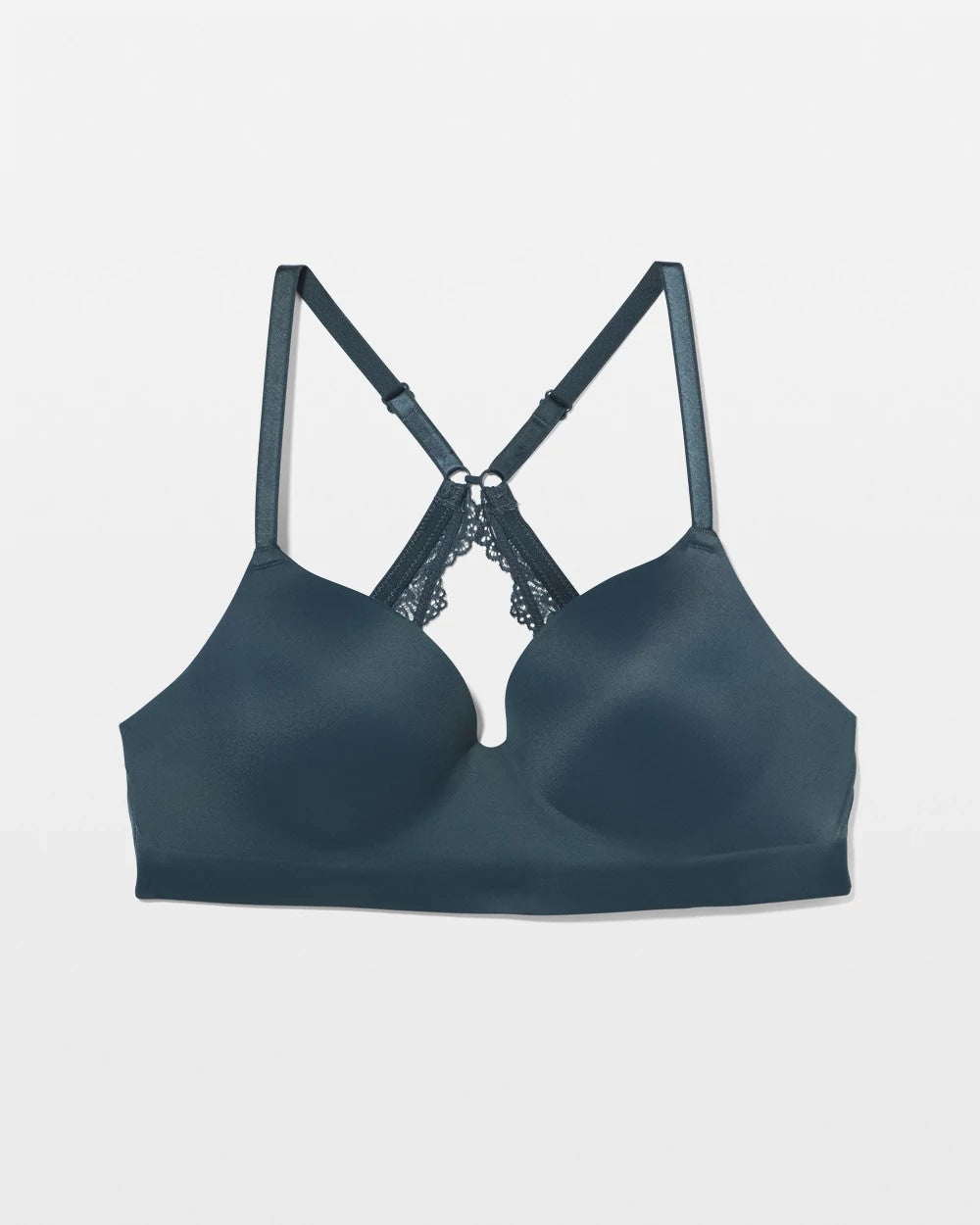 Luxe Wireless Bra with Lace Back