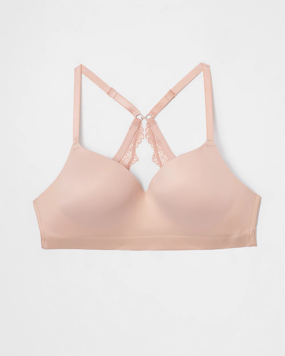 Luxe Wireless Bra with Lace Back