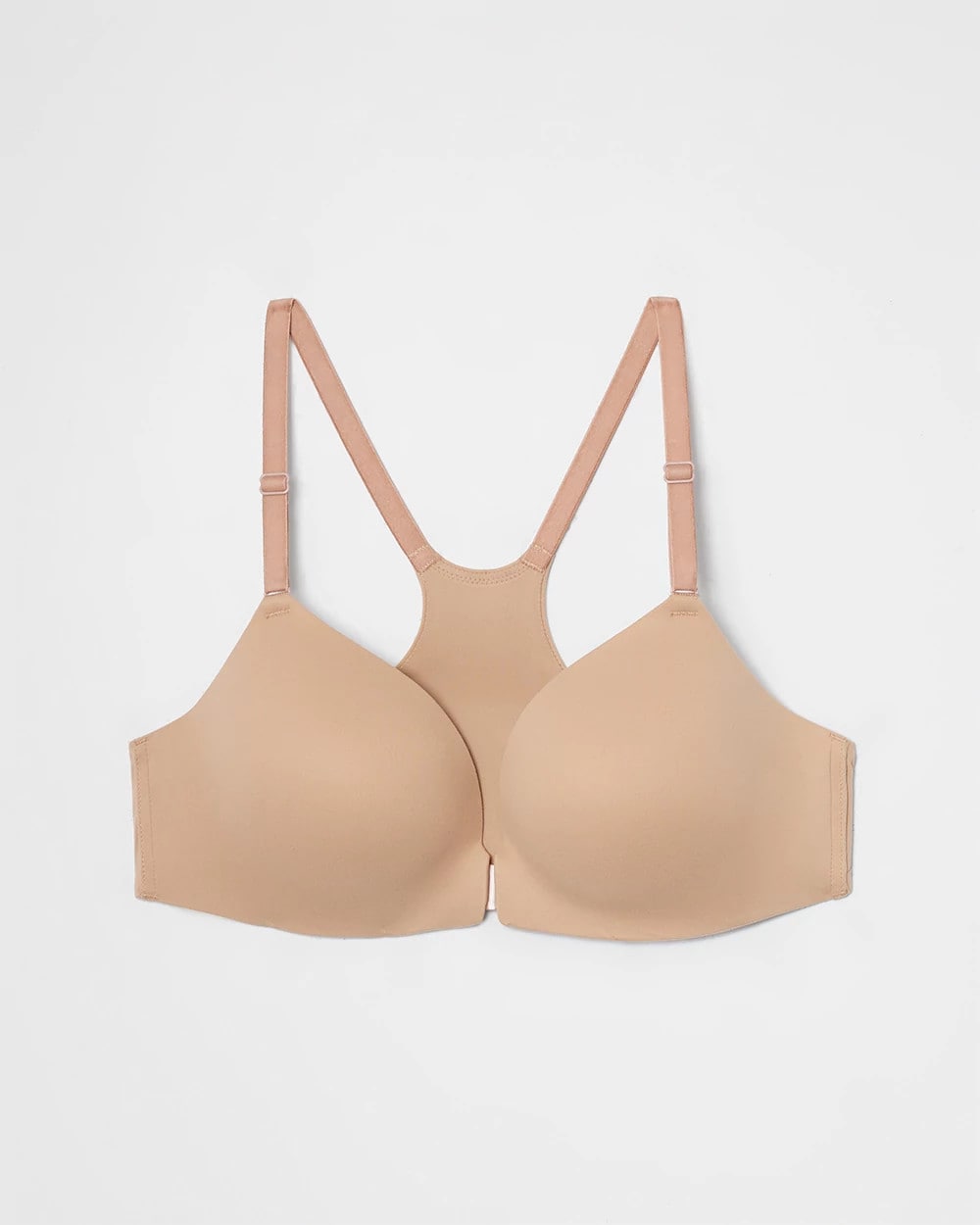 Front-Close Racerback Bra