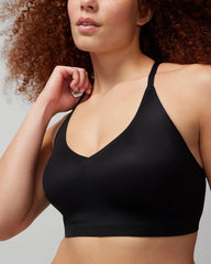 Racerback Bralette with Lace Back