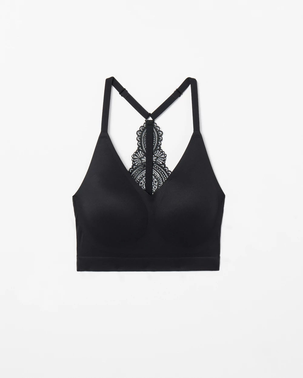 Racerback Bralette with Lace Back