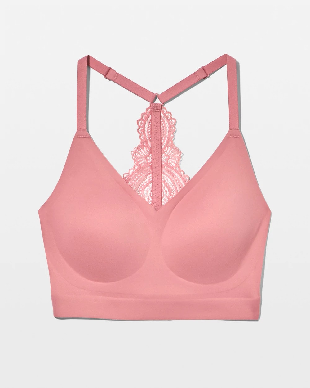 Racerback Bralette with Lace Back