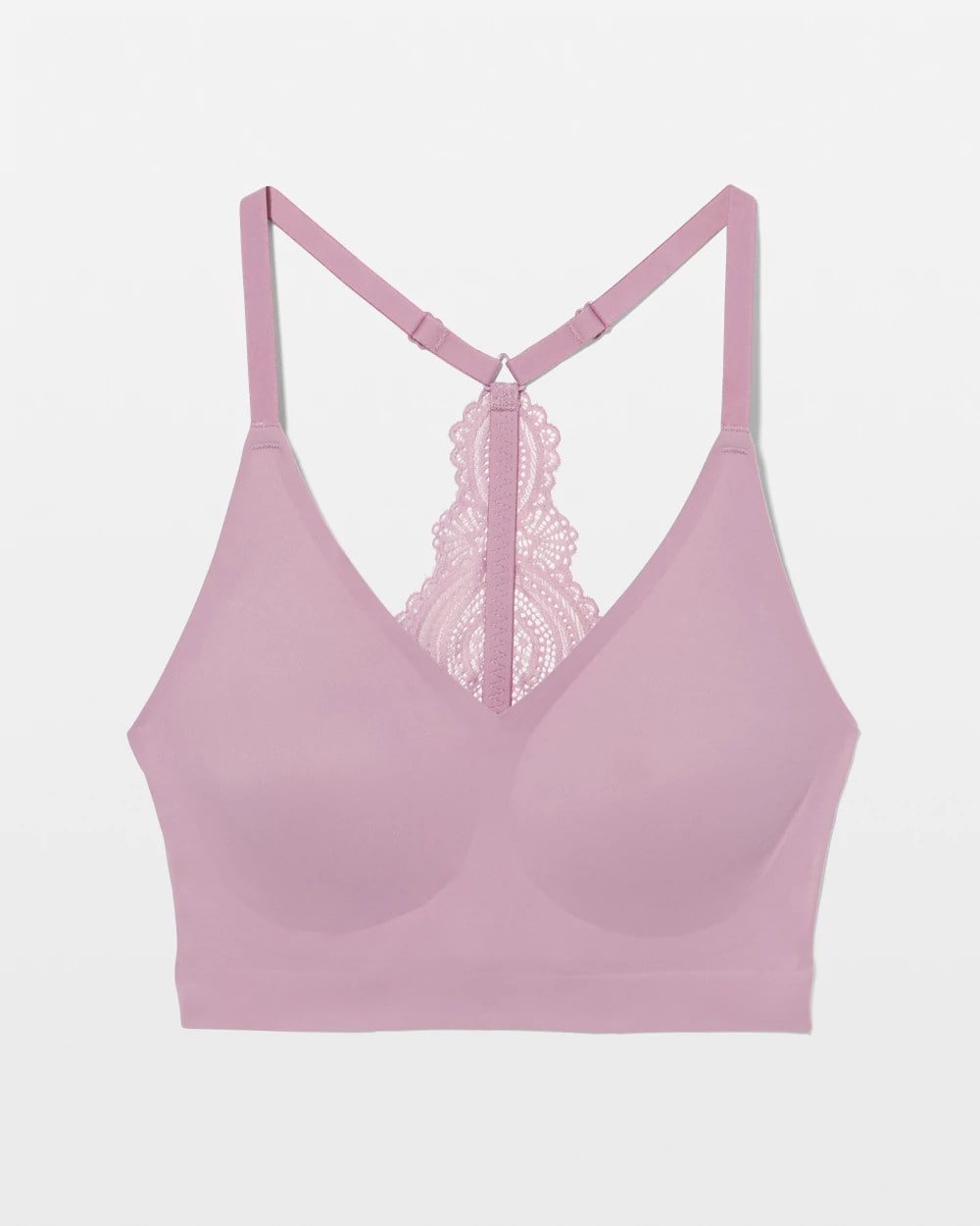 Racerback Bralette with Lace Back