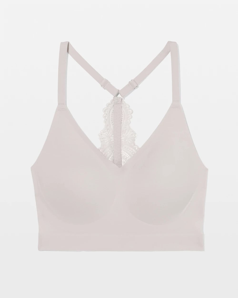 Racerback Bralette with Lace Back