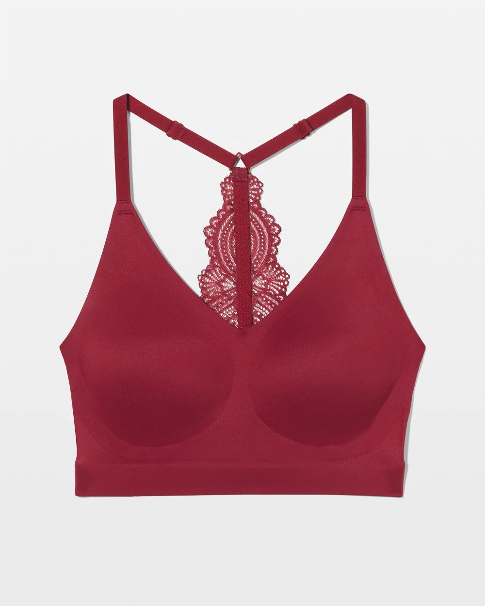 Racerback Bralette with Lace Back
