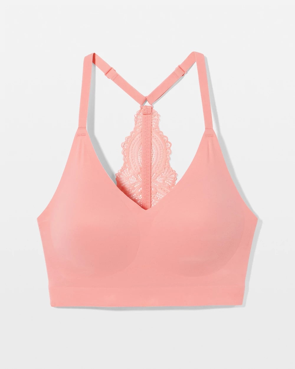 Racerback Bralette with Lace Back