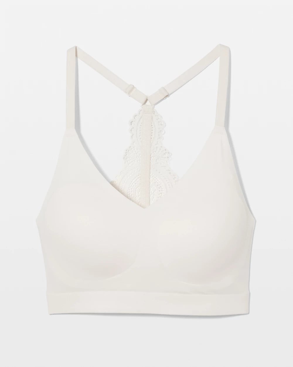 Racerback Bralette with Lace Back