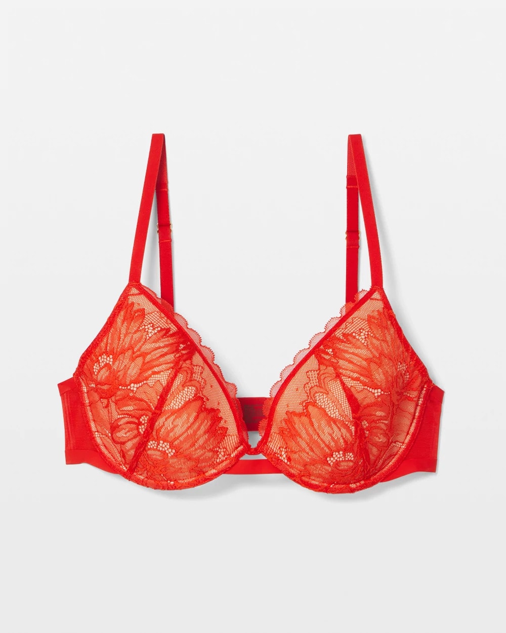 Plunge Bra with Lace