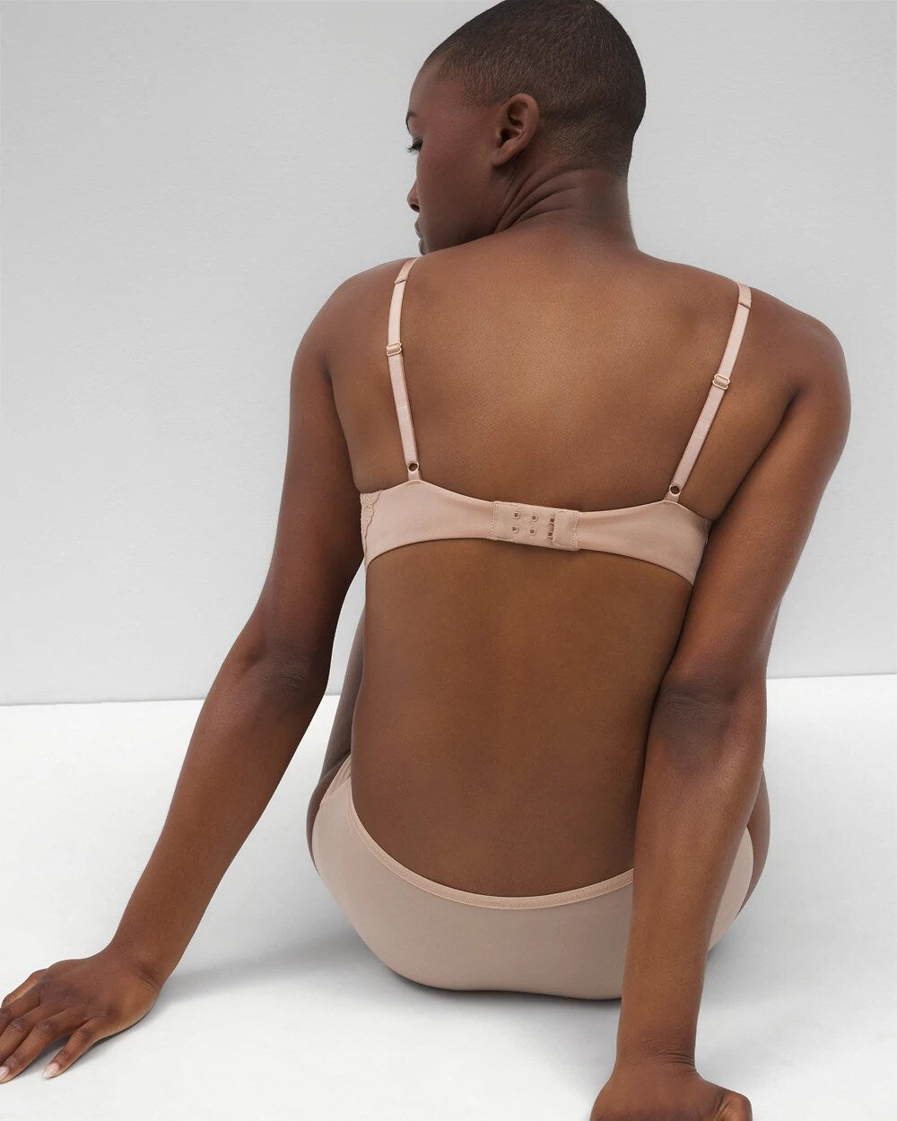 Wireless Lace Push-Up Bra