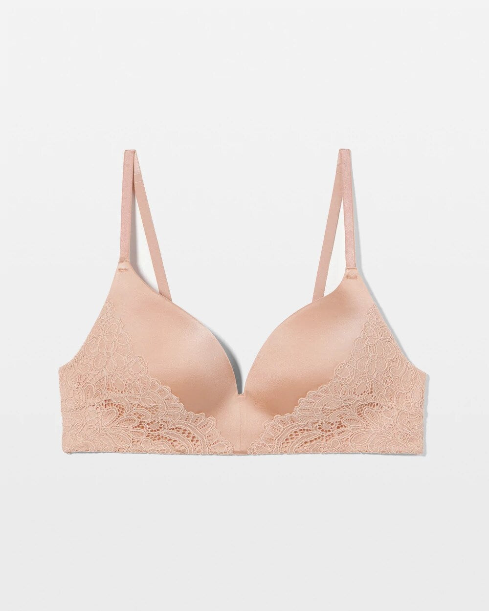Wireless Lace Push-Up Bra