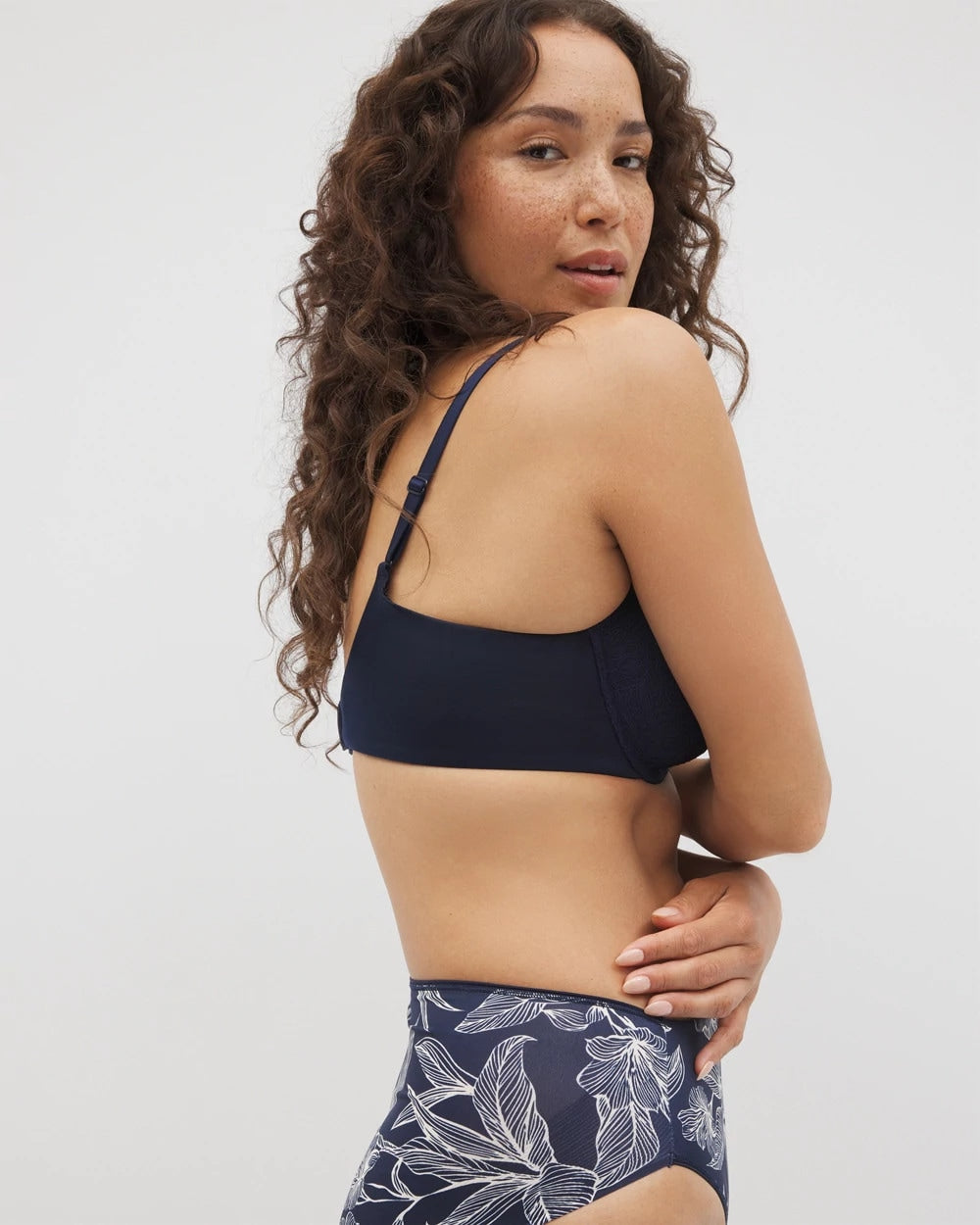 Push-up Plunge Bra with Lace