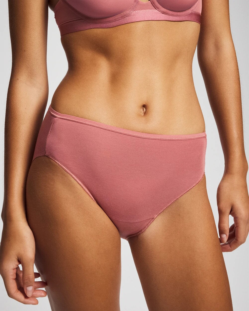 Cotton High Leg Panty