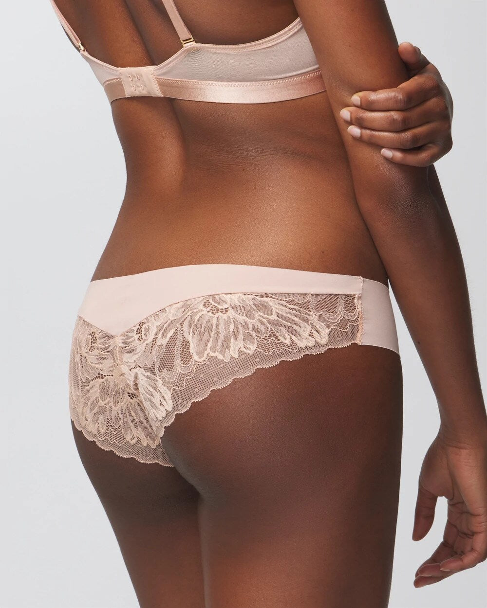 Cheeky Hipster Panty with Lace Back