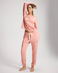 Long-Sleeve Pajama Top