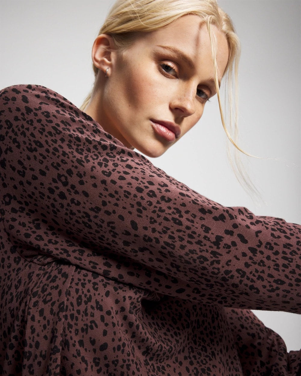 Long-Sleeve Pajama Top