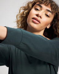 Long-Sleeve Pajama Top