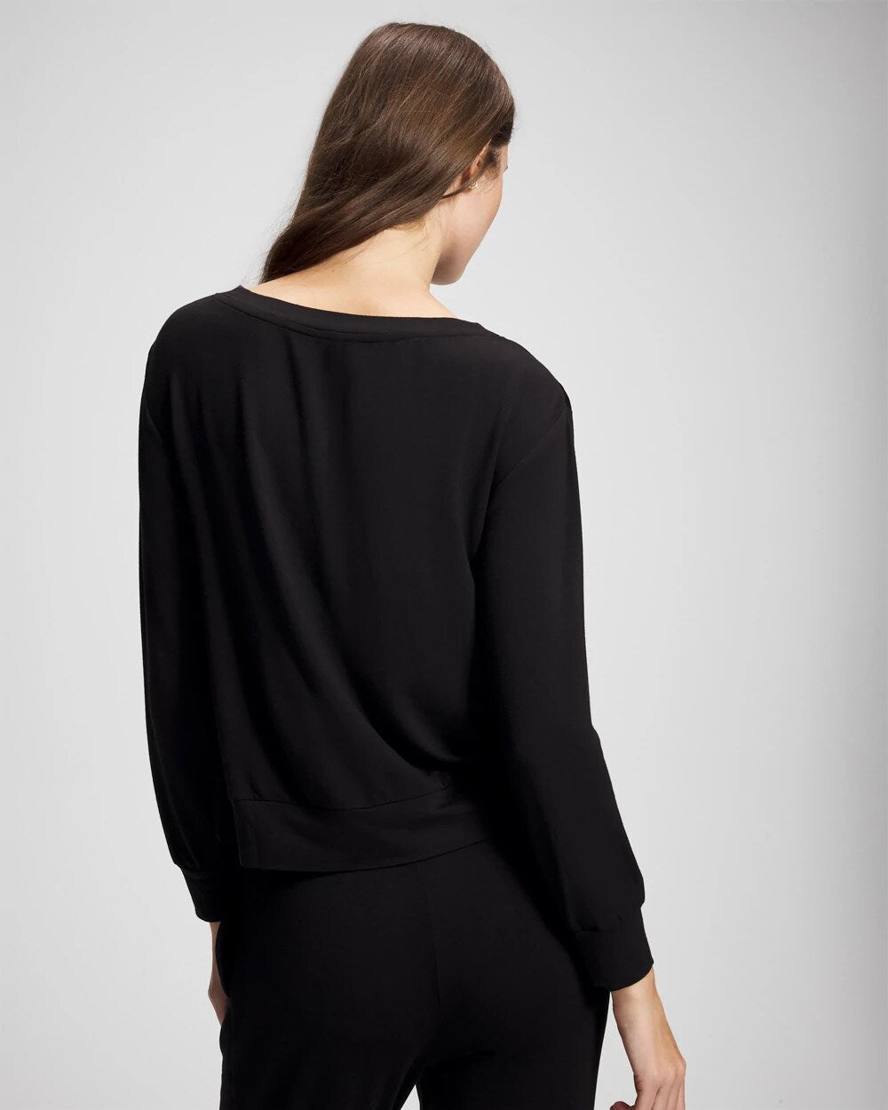 Long-Sleeve Pajama Top