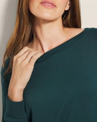 Long-Sleeve Pajama Top