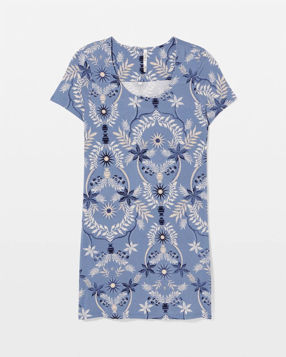 Short Sleeve Scoop Neck Sleepshirt