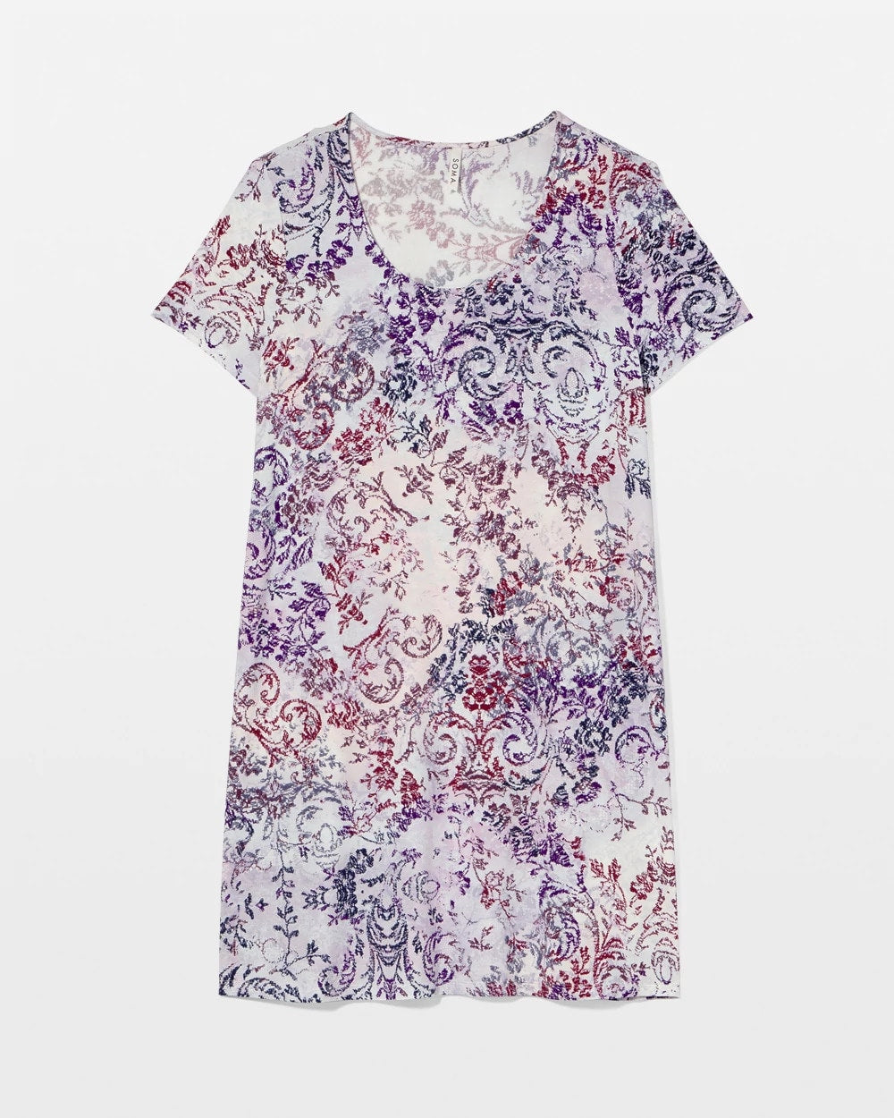 Short Sleeve Scoop Neck Sleepshirt