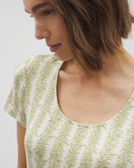 Short Sleeve Scoop Neck Sleepshirt